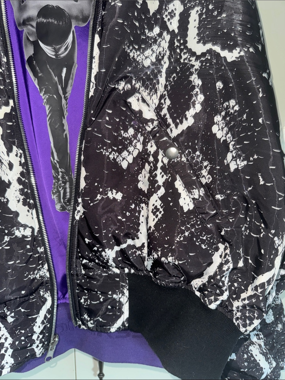Reversible Studio R330 Bomber Jacket - Picture 2 of 10
